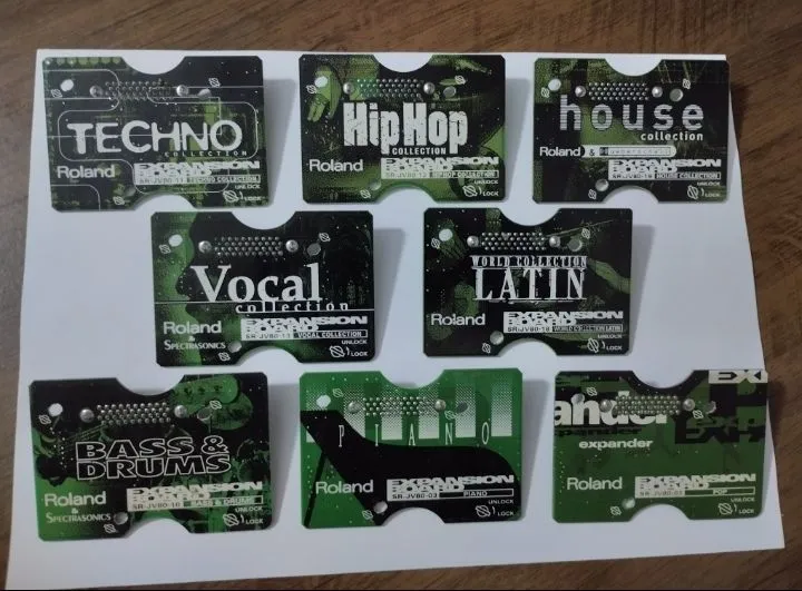 Placas de Expansão Roland - Vocal Techno HipHop