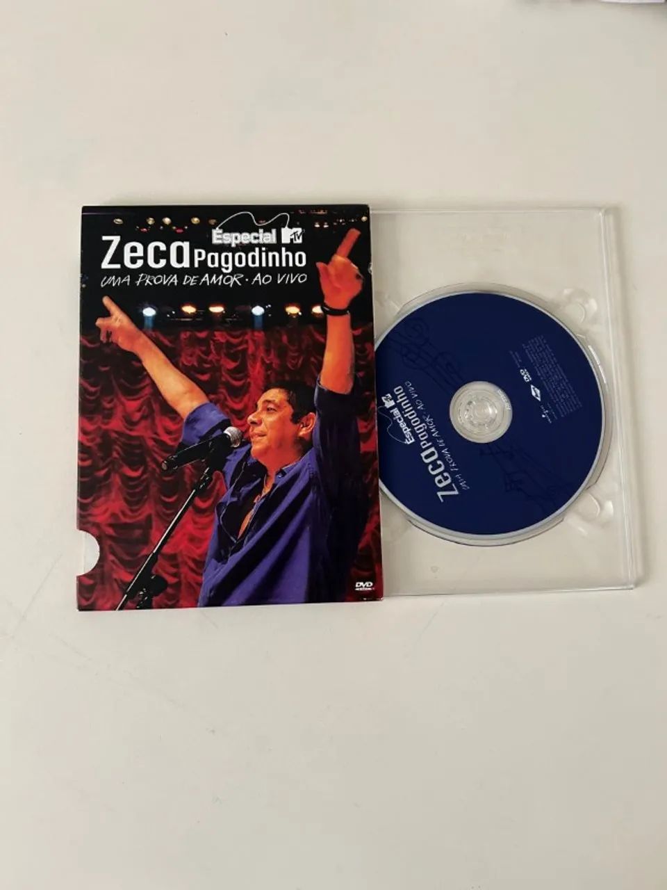 Zeca Pagodinho Uma Prova De Amor Especial Mtv Dvd  - Foto 3