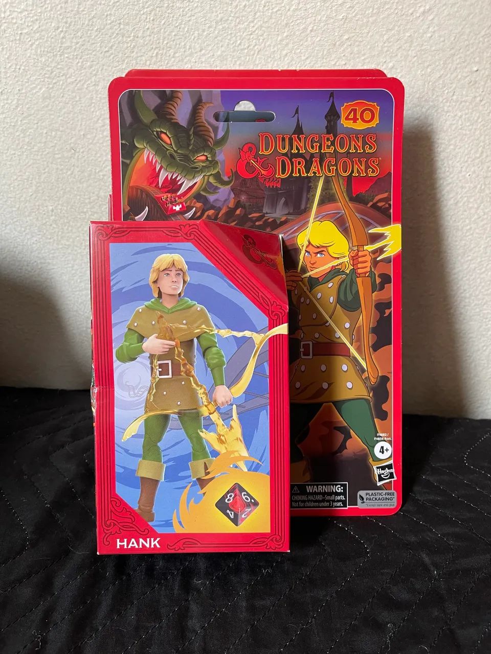 Figura Dungeons & Dragons - Caverna do Dragão: Hank (Hasbro)