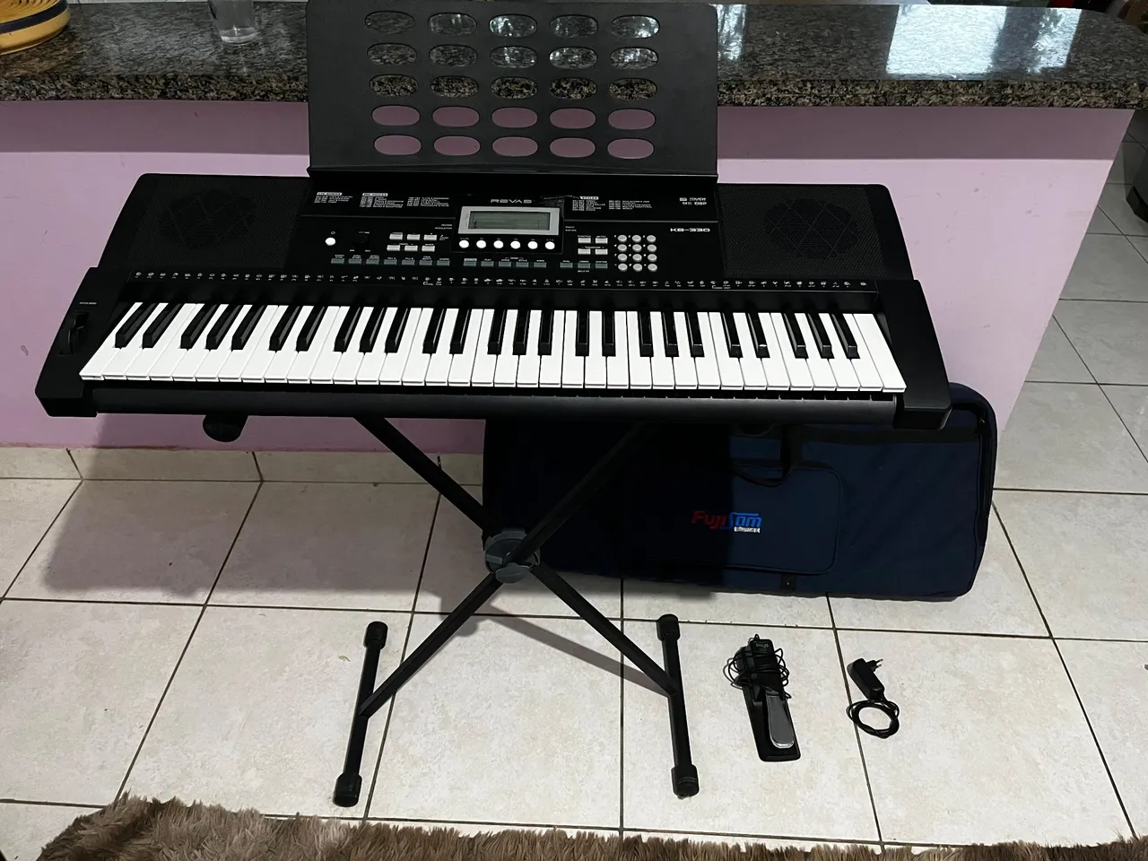 Teclado Musical Revva KB-330 Completo