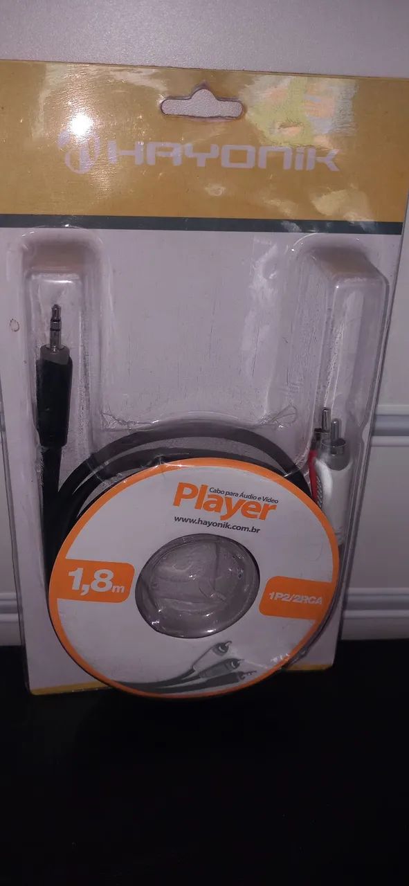 Cabo para áudio e vídeo 1P2/2RCA - Foto 2