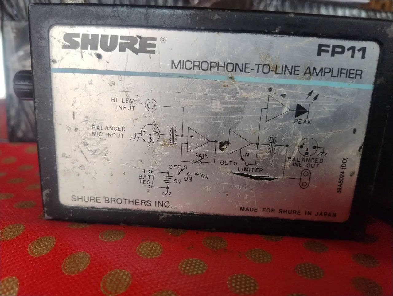Pre amplificador Shure fp12 - Foto 2