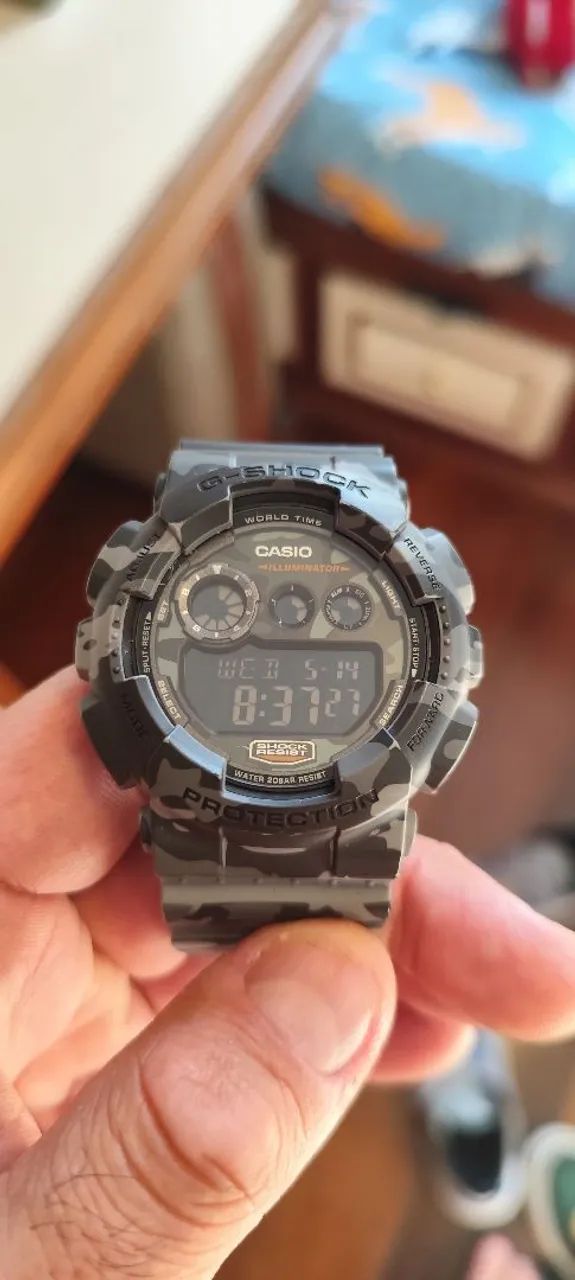 Relógio Casio G-Shock GD 120 camuflado - Foto 2