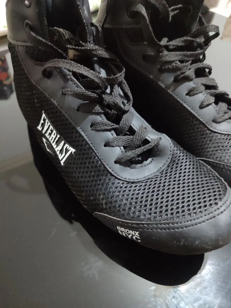 Everlast Hombre Tenis Everlast Negro Con Dorado Tenis Everlast
