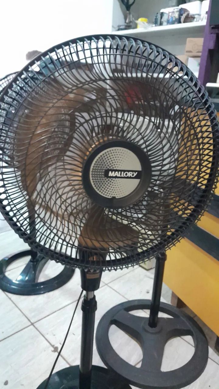Ventilador Mallory, 100% funcionando, com rolamentos, sem dor de cabeça com travamento. - Foto 2