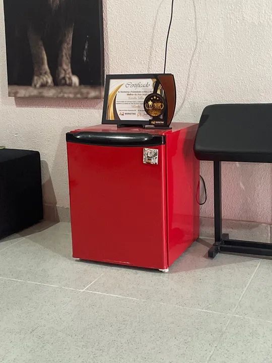 Frigobar Vermelho