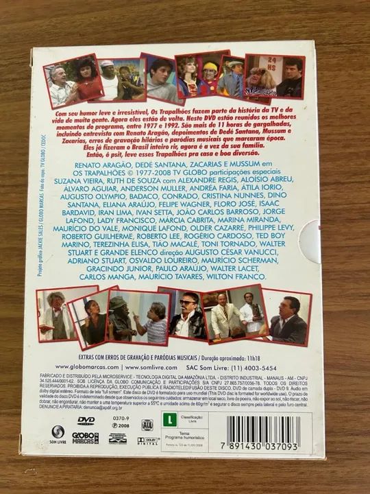 DVD - Os Trapalhões - Momentos Inesquecíveis do Quarteto - Foto 2