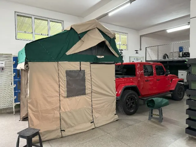 Barraca de teto automotiva Camping's World