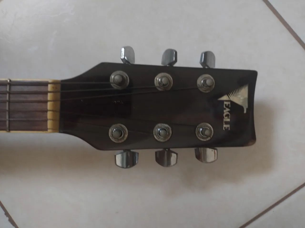 Violão Eagle ch887sb eletrônico cordas de aço  - Foto 5