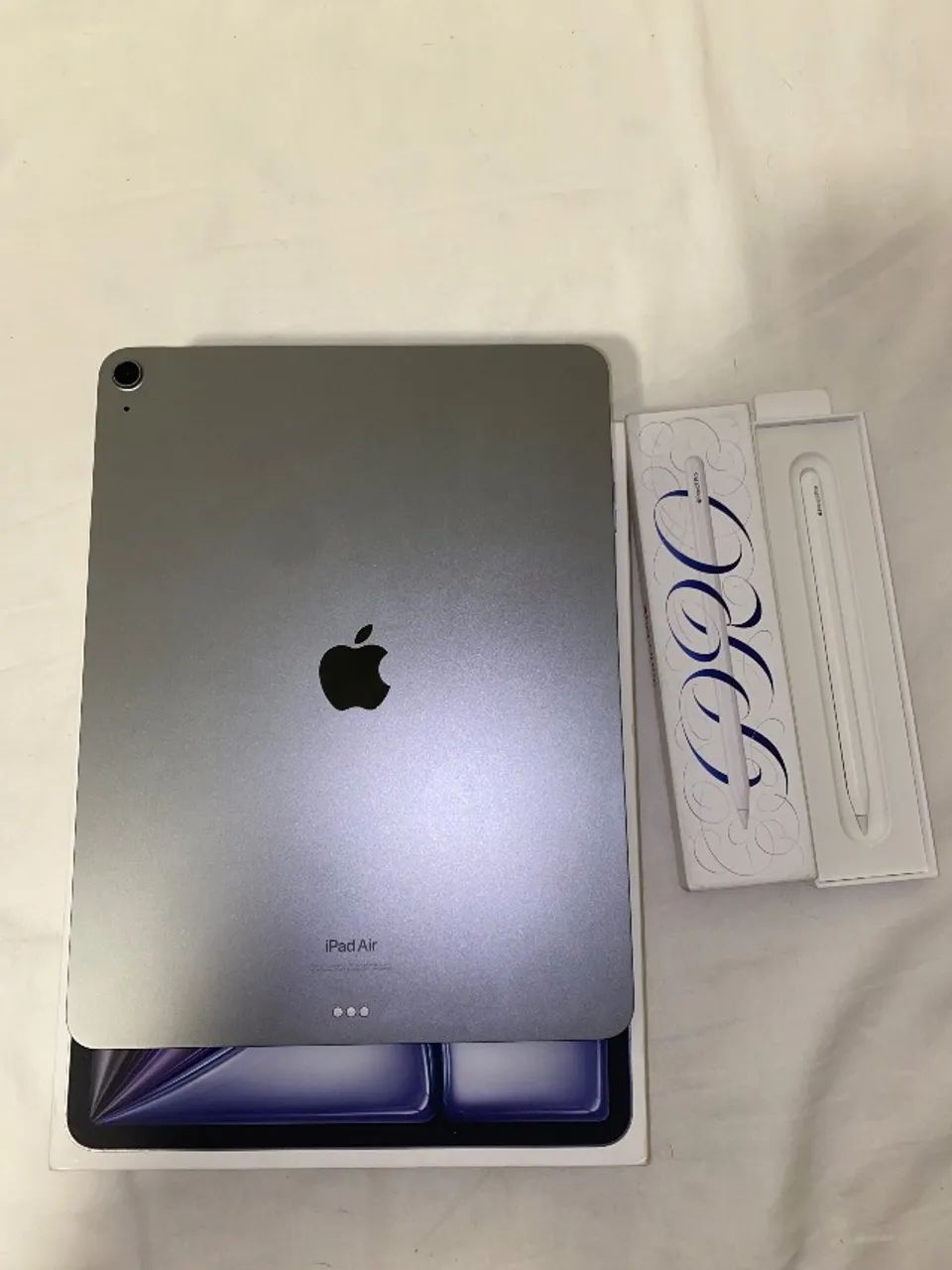 iPad M2 13 polegadas 128G + Apple Pencil Pro + case de imã com teclado - Foto 4