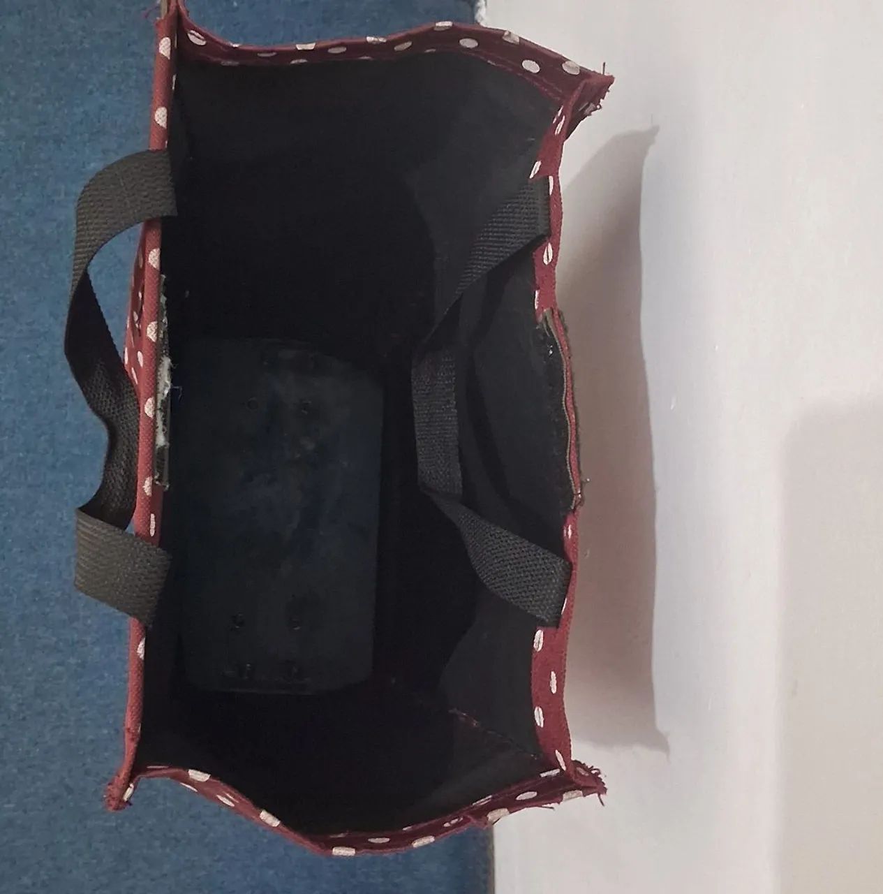 Bolsa sacola de compras dobrável com rodinhas - Foto 4