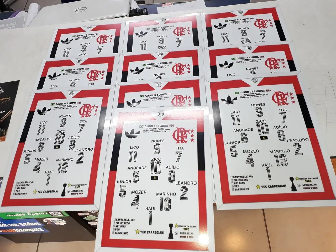 Quadro Mundial de Clubes 1981 - Foto 2