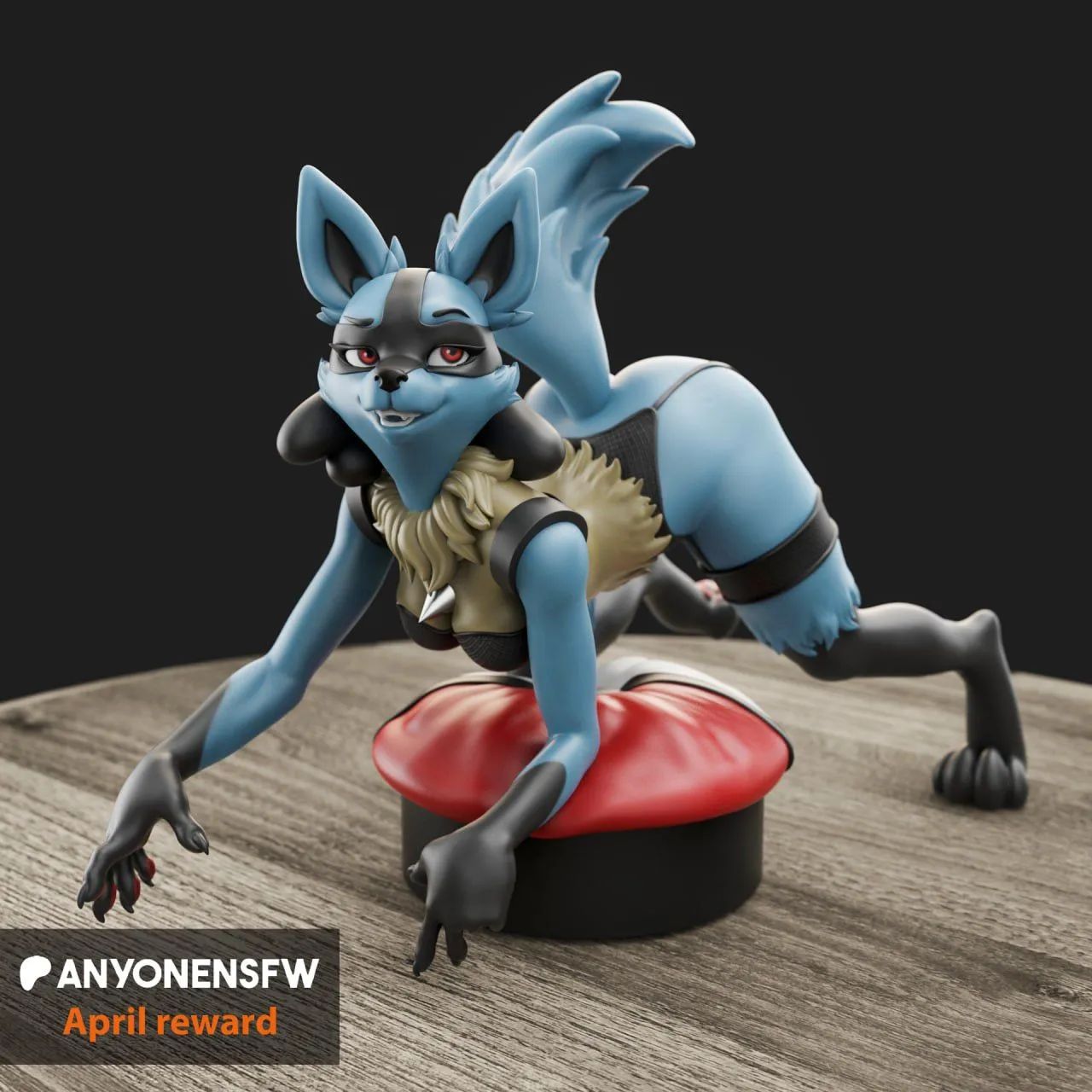 Figura de ação de furry - Foto 3