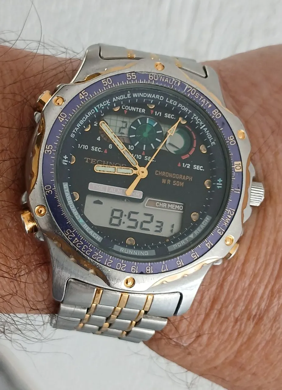 Relógio Citizen anadigi japonês antigo anos 80, raro exemplar de