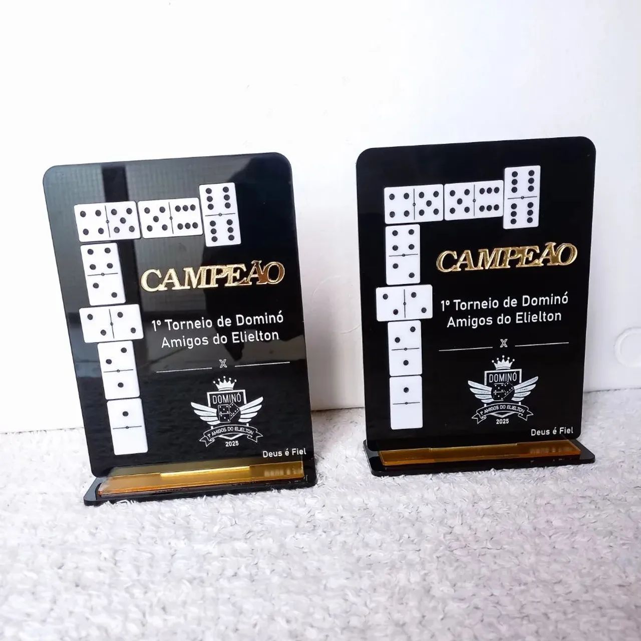 Troféu de Acrílico - dominó - Foto 2