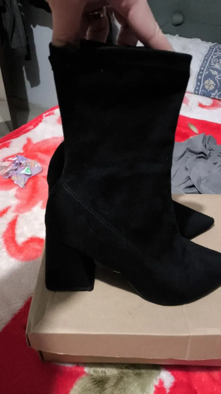 Bota Feminina Cano Curto