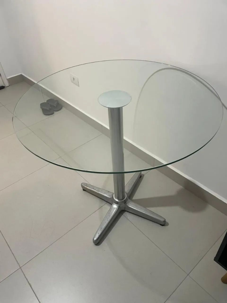 Mesa de Vidro  redonda  - Foto 3