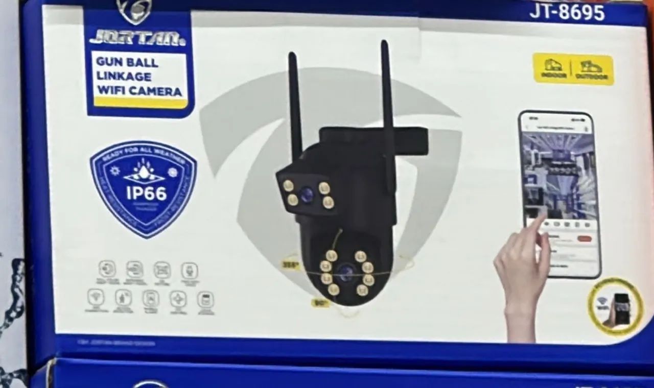 Câmera de Segurança Wi-Fi com Visão Noturna e Detecção de Movimento - Foto 3