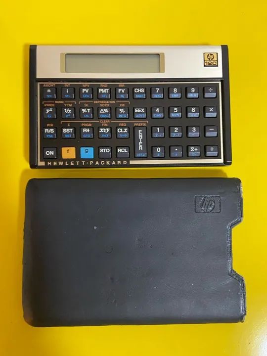 Calculadora HP 12C  para sua faculdade