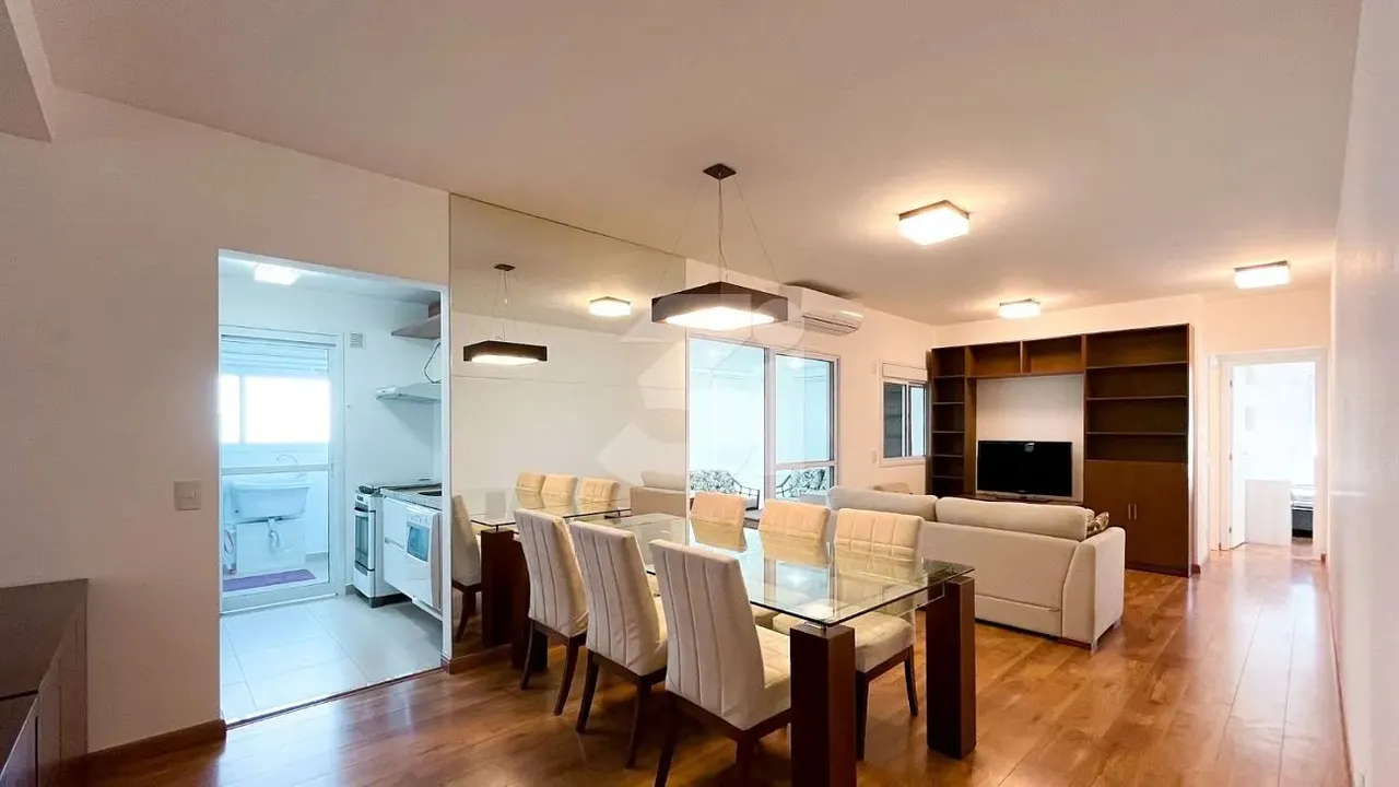 para Locação com 107m² e 2 Suítes, no Brooklin, São Paulo - SP