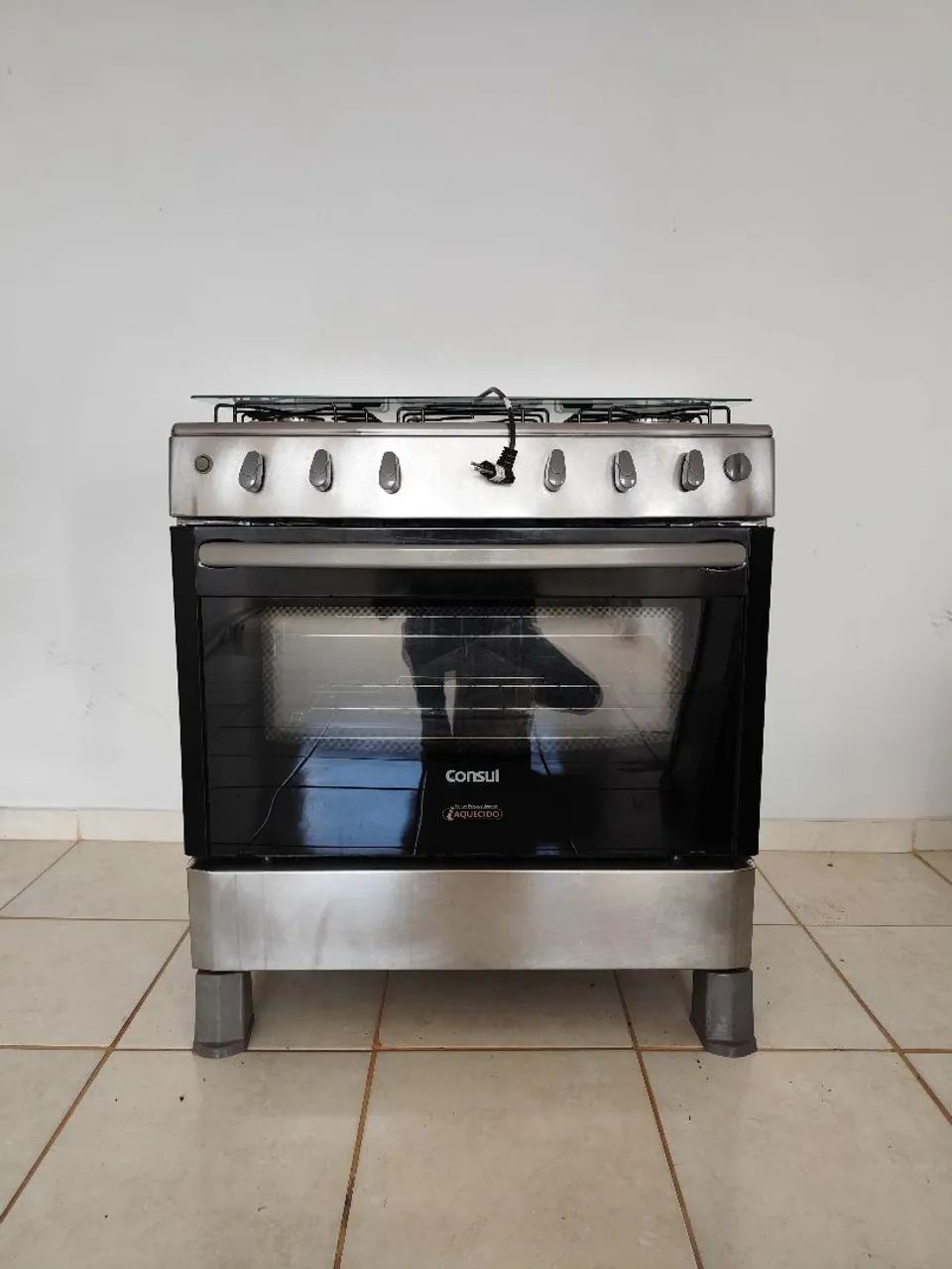 Fogão Consul 5 bocas Inox