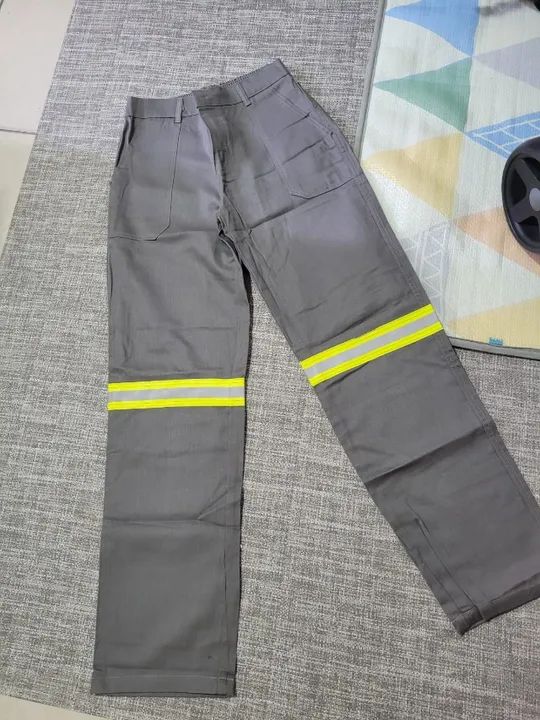 Calça Segurança NR-10 100% Algodão Cinza com C.A. - Foto 5