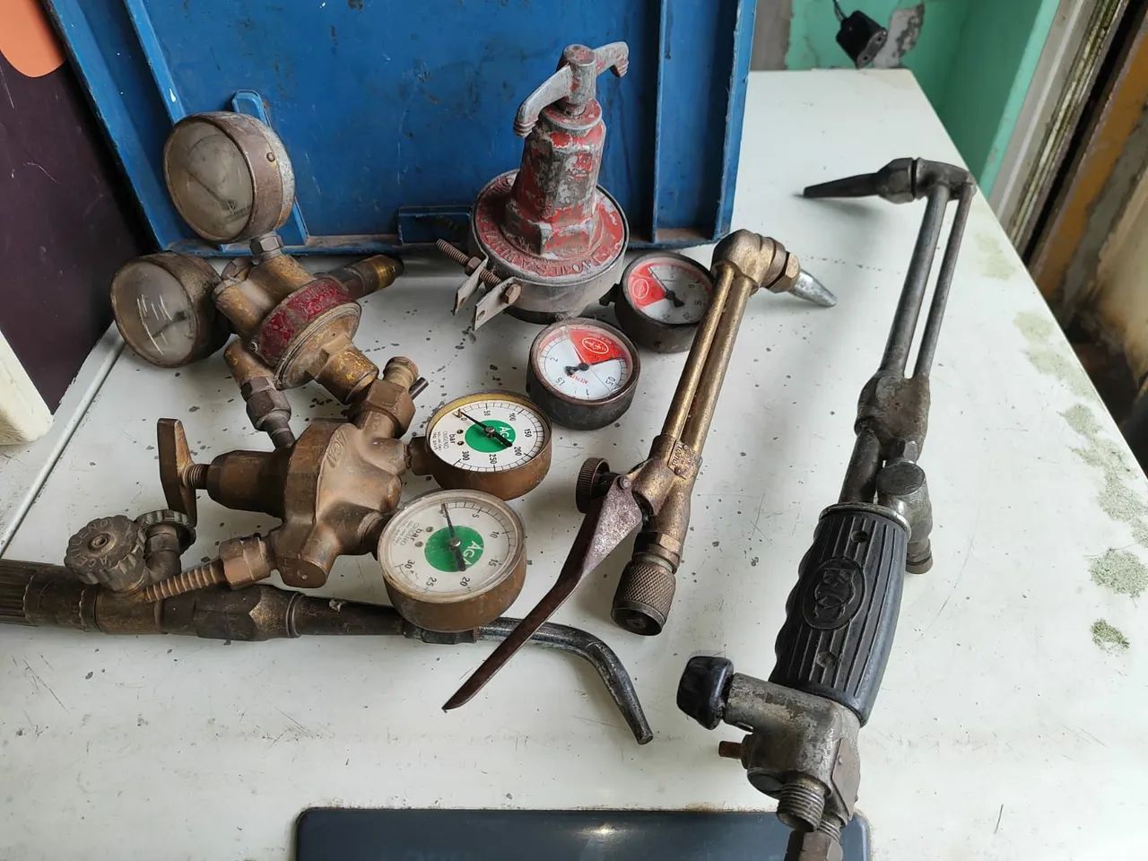 Lote 6 peças quipamentos de Solda - Diversos - Foto 2