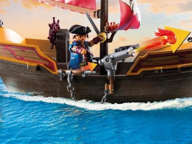 NOVO Playmobil Navio Pirata 71418 lacrado - Foto 3