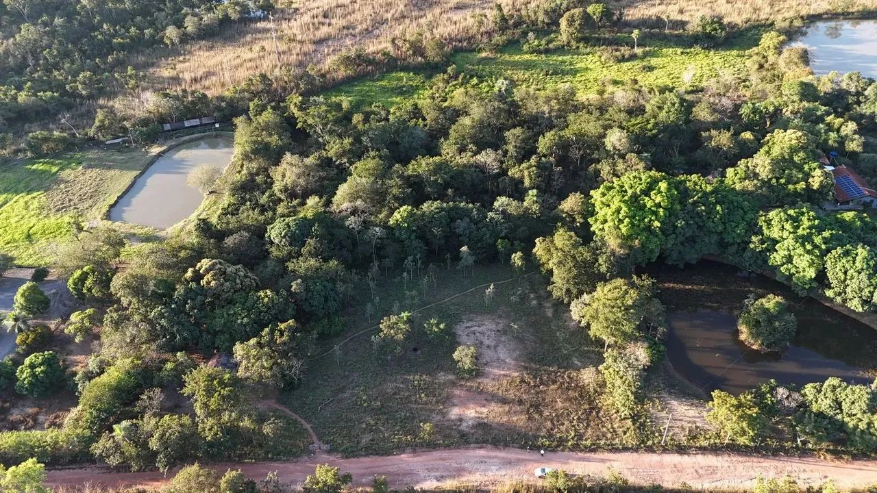 Chácara 15.390m² com casa e represa  Parque Atalaia (Cuiabá)  200m da Carvalima