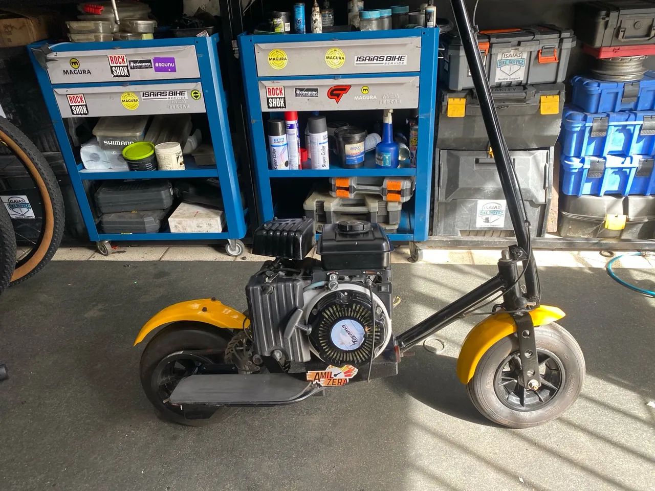 Walkmachine Patinete motorizada a Gasolina 4 tempos Radical