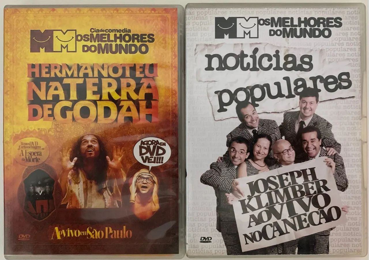 DVDs Os Melhores do Mundo