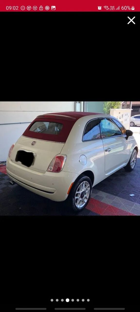 Fiat 500 Cabrio Única Dona - Foto 2