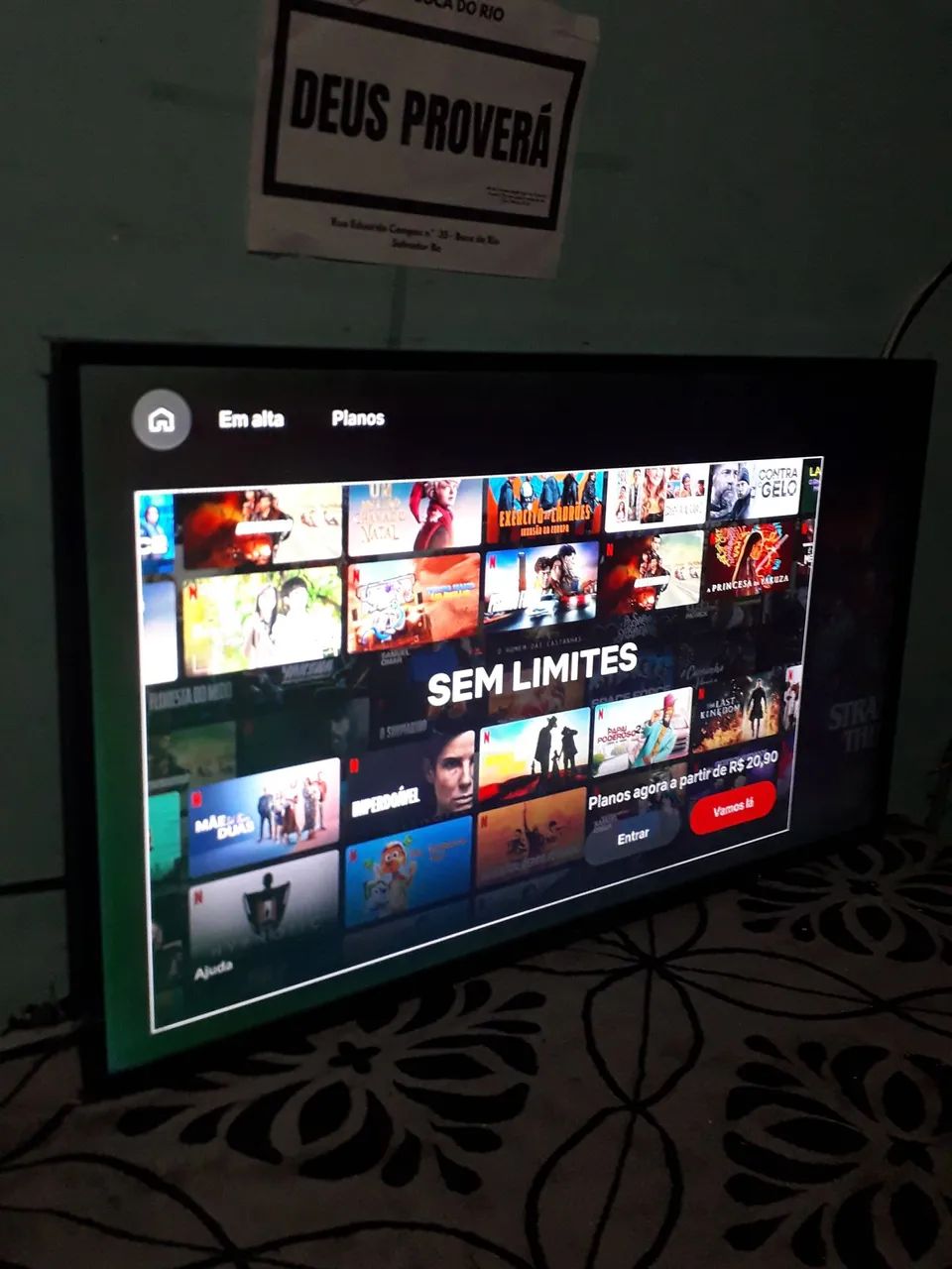 Tv Smart LG 43 perfeita 
