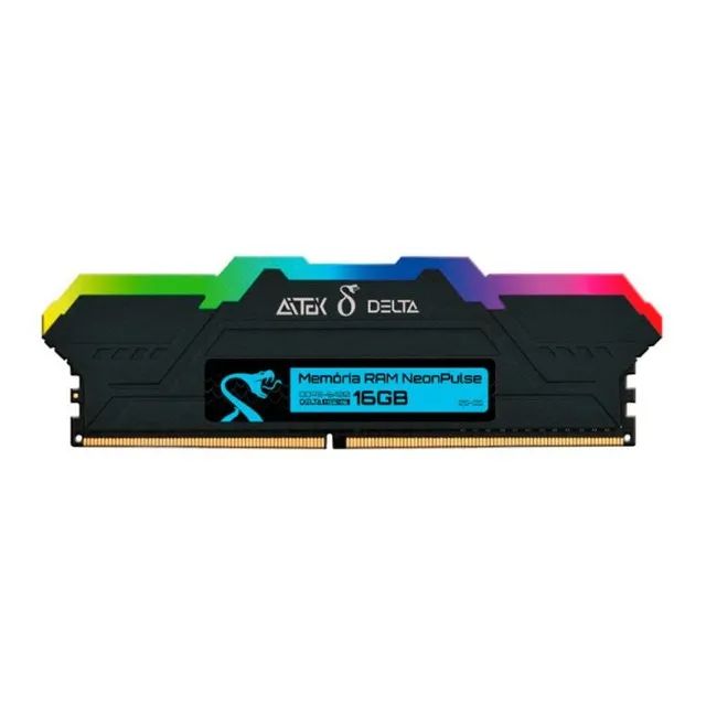 Memoria DDR5 32GB (2x16GB) 6400MHz Aitek Delta NeonPulse RGB CL32
