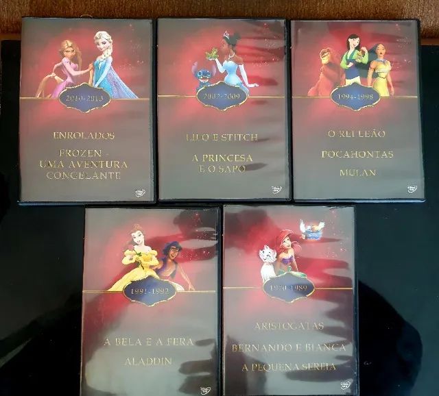 Coleção Disney 25 clássicos em Box DVD (1937-2013) Original  - Foto 4