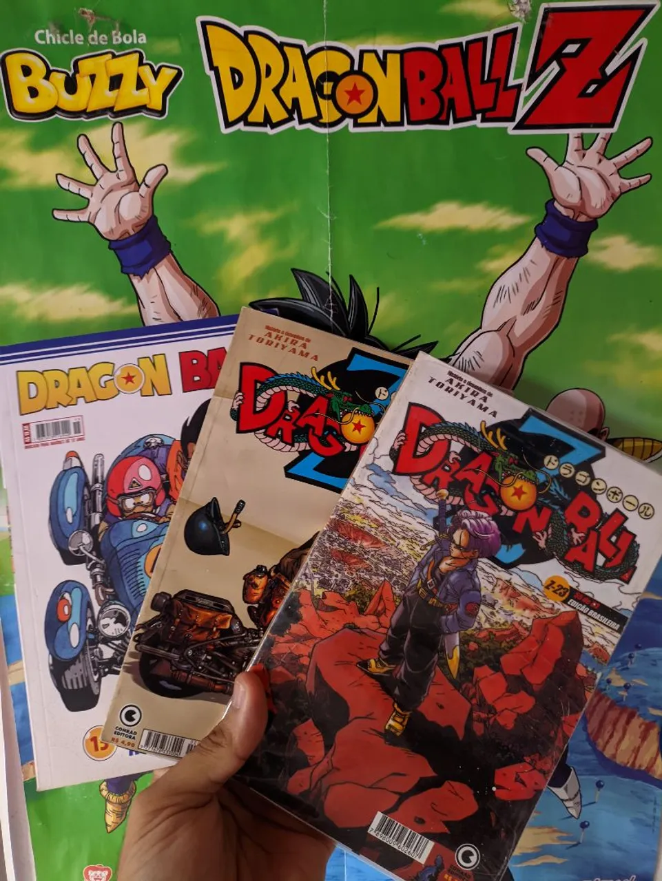 Mangás Dragon Ball, Full metal e hq do homem aranha 