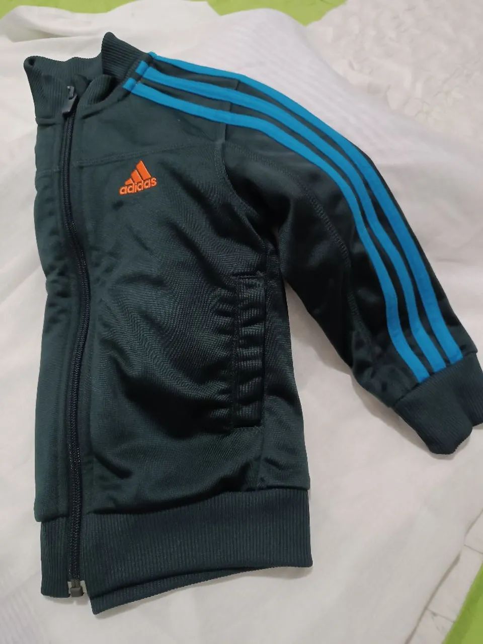 Jaqueta Adidas Essentials Esportiva, 3 Listras. - Foto 4
