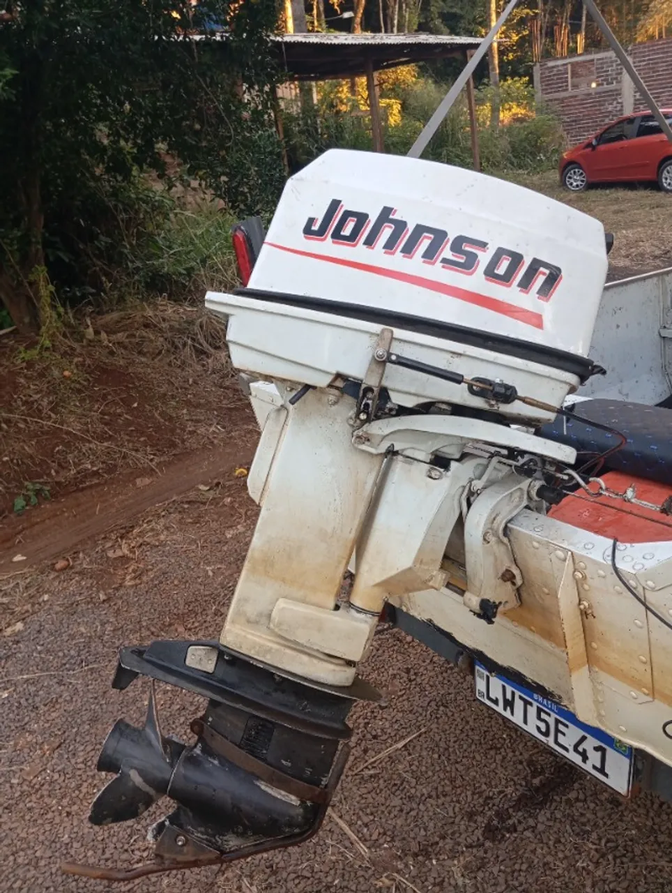 Motor Johnson 25 hp