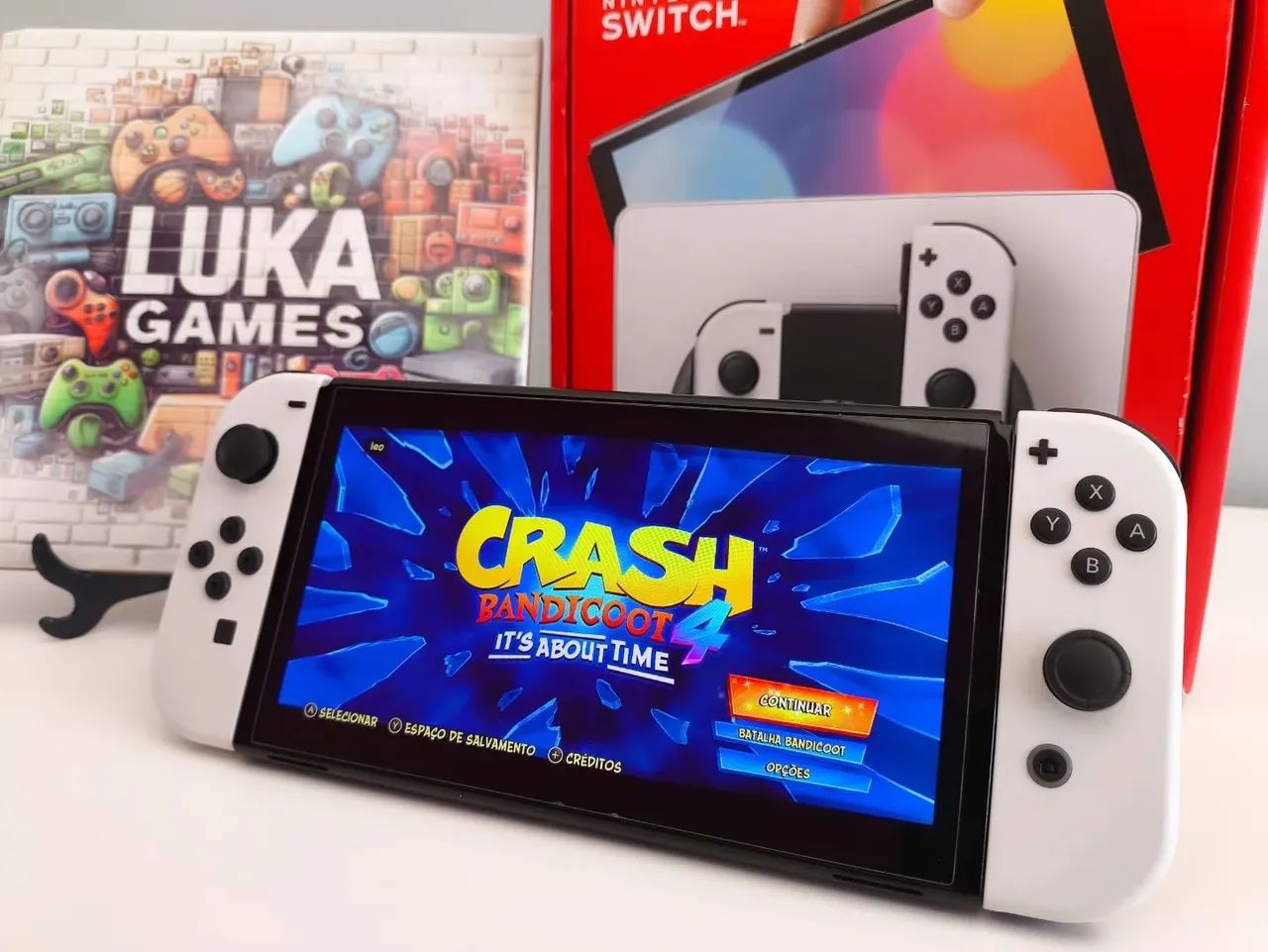 Nintendo Switch Oled Desbloqueado via Chip  - Foto 3