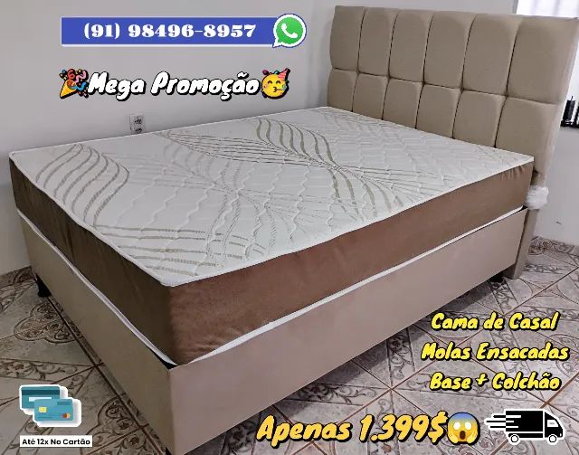 CAMA DE CASAL SALINAS MOLAS ENSACADAS 