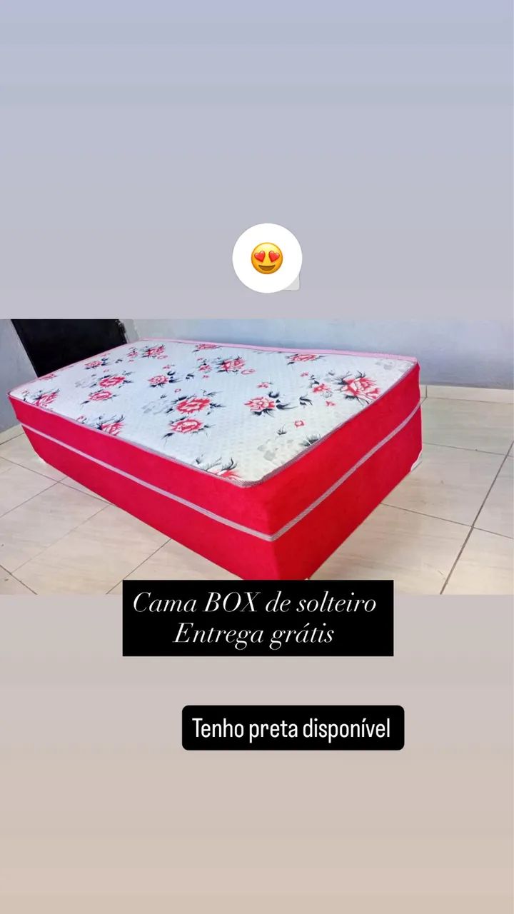 CAMA DE SOLTEIRO BOX 