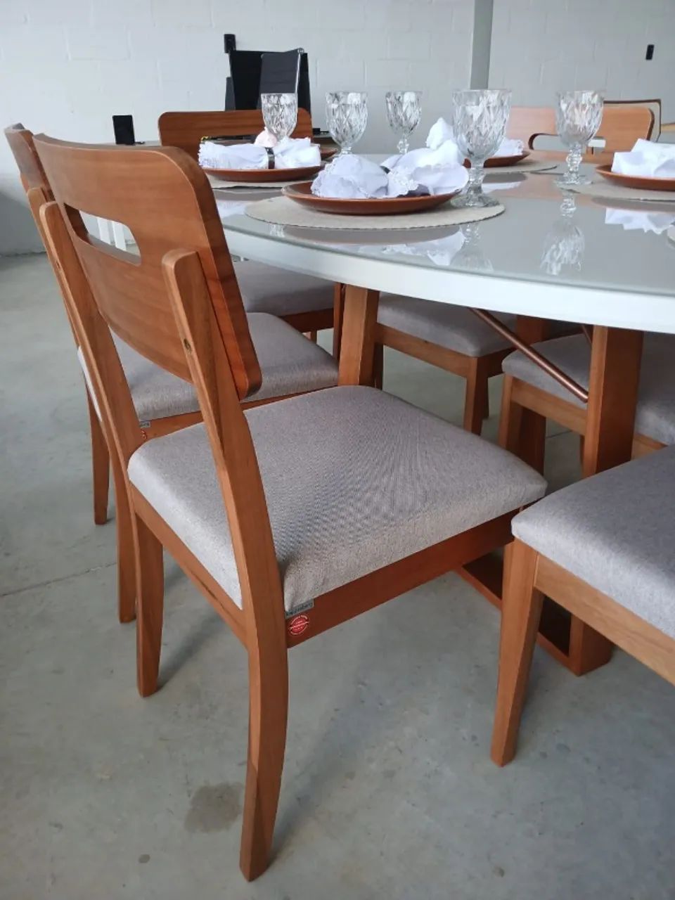 Mesa de Jantar com 6 lugares64962118703490123