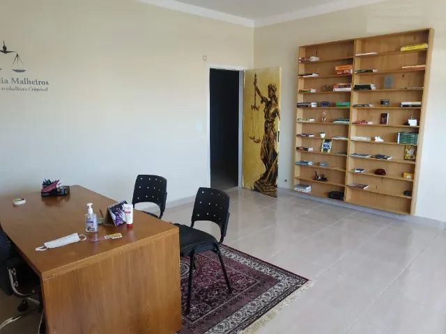 Mesa de escritório executiva em madeira  - Foto 4