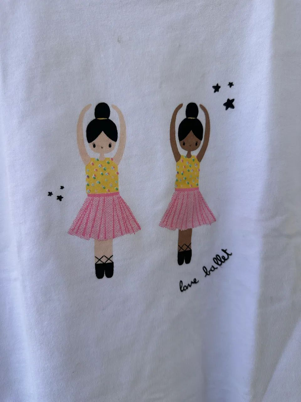 Blusa infantil Love Ballet Alphabeto - Foto 3