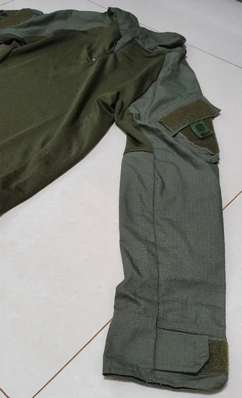Combat Shirt Masculina Verde Oliva - Foto 3