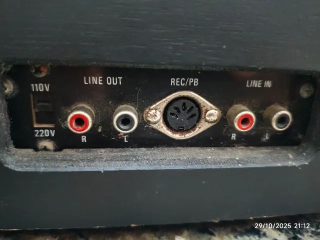 Tape Deck Technics 614 - Tela MP3 Adaptada - Foto 2