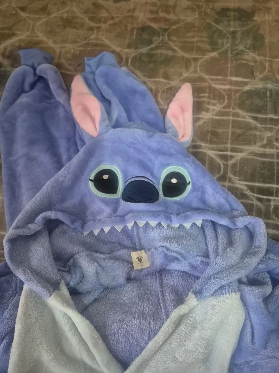 Pijama com capuz Stitch64861040580609121