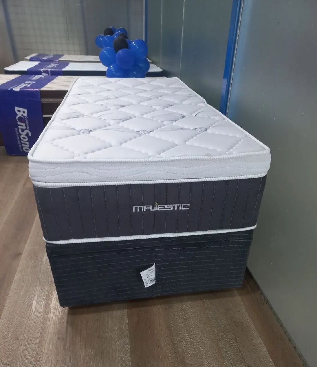 Conjunto Box Solteiro Spring Flex - Foto 4