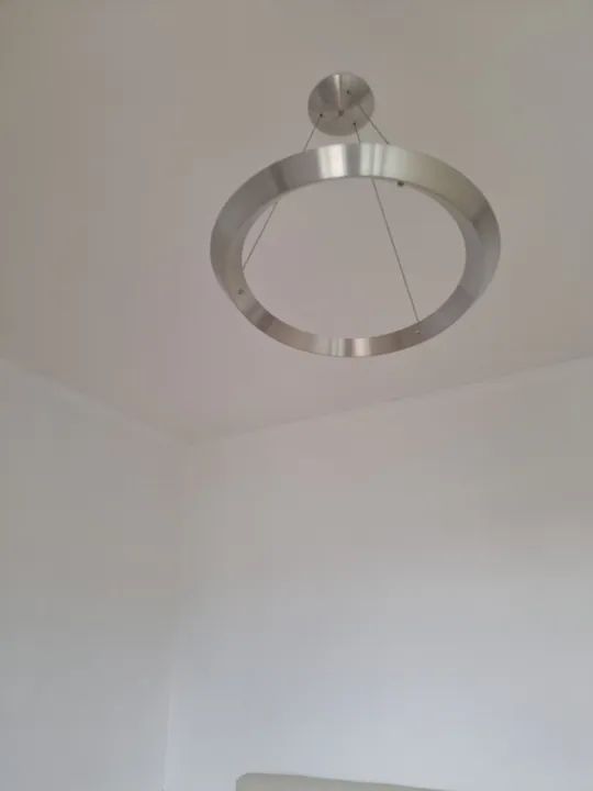 Lustre Moderno de Aço Inoxidável - Foto 2