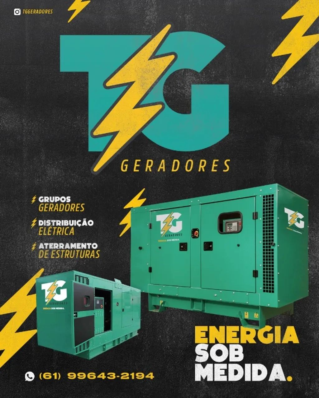 Aluguel / locação de Geradores de Energia